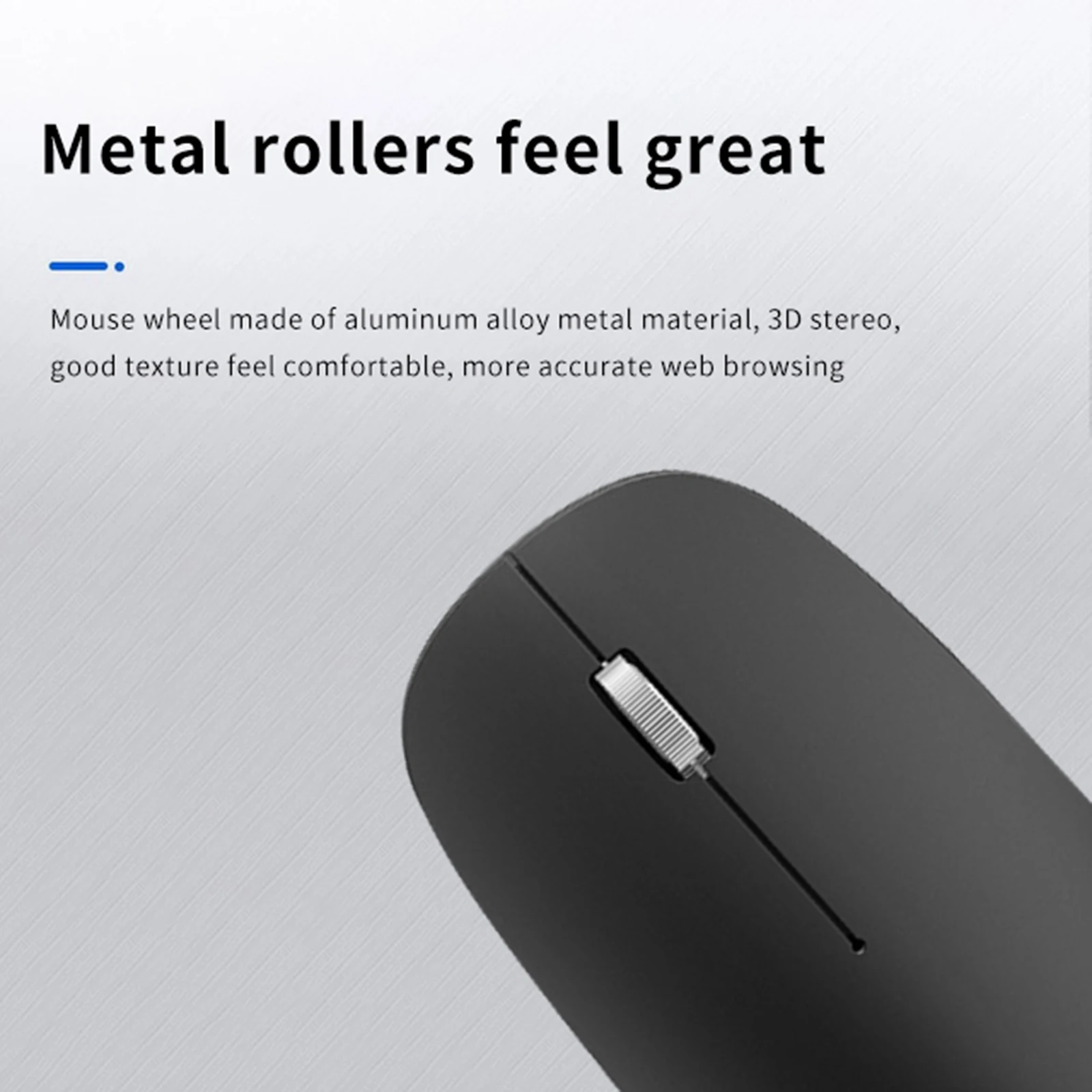 

2.4Ghz Wireless Mouse Computer Mouse Quiet Mouse Portable And 4 Level Adjustable DPI Gaming Office Game Rechargeable Mouses