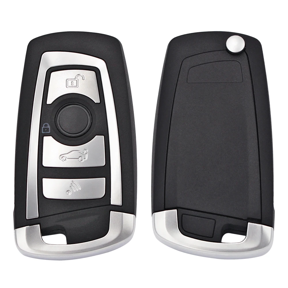 3 Button Flip Remote Smart Car Key 315Mhz / 433Mhz HU92 Uncut Blade ID44/PCF7935AA Chip for BMW EWS 5 7 X5 Series M5 X3 E65 | Автомобили и