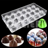 bullet shape chocolate mold confectionery tools baking tray candy mould bakeware pastry mold
