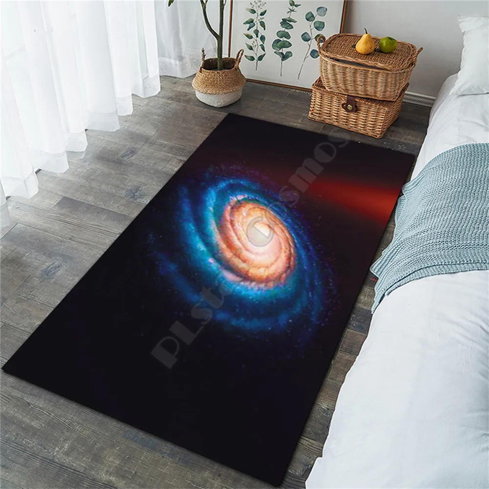 Galaxy Area Rug 3D All Over Printed Non-slip Mat Dining Room Living Room Soft Bedroom Carpet 01