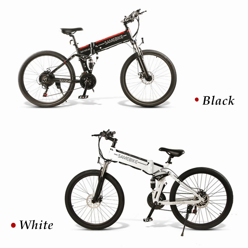EU Stock Samebike LO26 48V 500W 21 скорость складываемый электровелосипед 35 км/ч Электрический