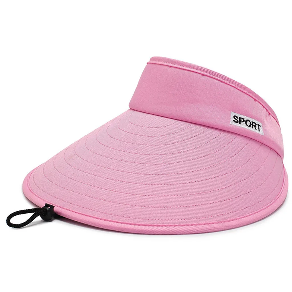 SAGACE Кепка для бега мужчин и женщин Солнцезащитная Складная Большая лица пустая