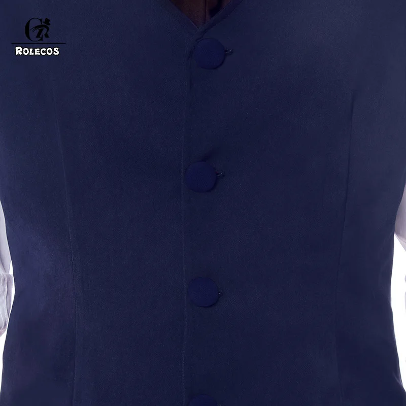 ROLECOS аниме BEASTARS Косплей костюмы Legoshi костюм Мужская белая рубашка синий жилет