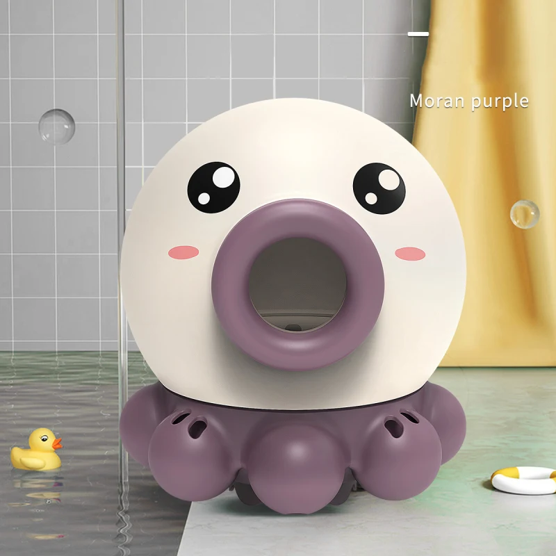 

Baby Bath Toys Kids Bathroom Bathtub Shower Toy Children Play Water Game 2 Color Octopus