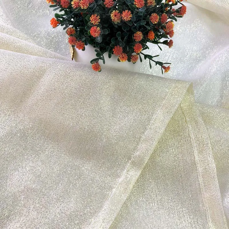 Блестящий Золотой Шторы Тюль современные все матч сплошной Цвет вуаль для