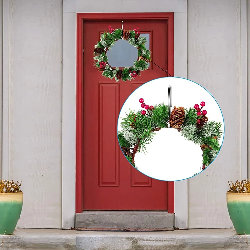 

Adjustable over the Door Hook, Door Hanger Hanging Door Hooks over the Door Metal Hook Cabinet Door Single Hooks (20)