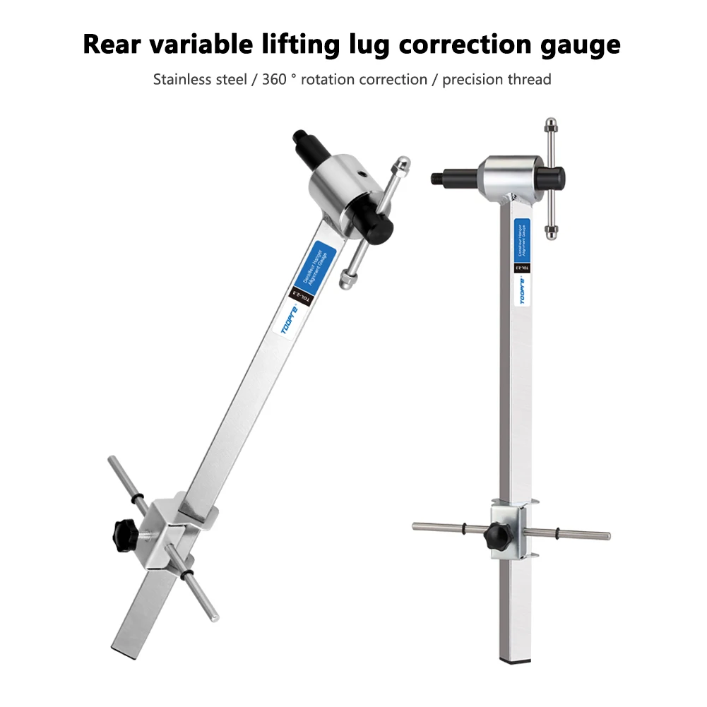 

TOOPRE Bike Hook Aligner Bicycle Derailleur Aligner Hanger Bike Tail Hook 360° Rotation Alignment Corrector Cycling Repair Tools