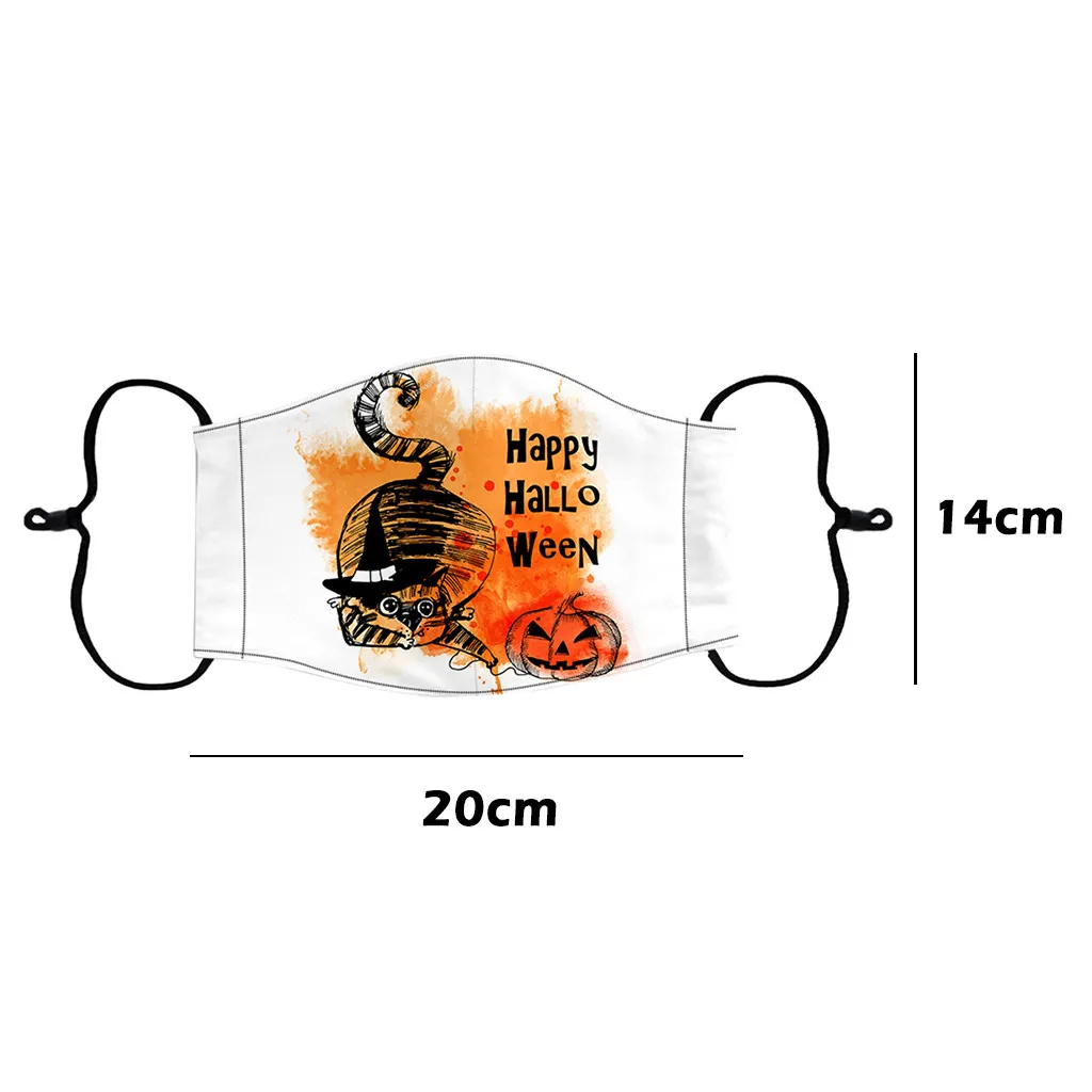 

Unisex Adults Halloween Cool Mask Anti-pollution Washable Reusable Masks Male & Female Foggy Haze PM2.5 Windproof Drop Ship 2020