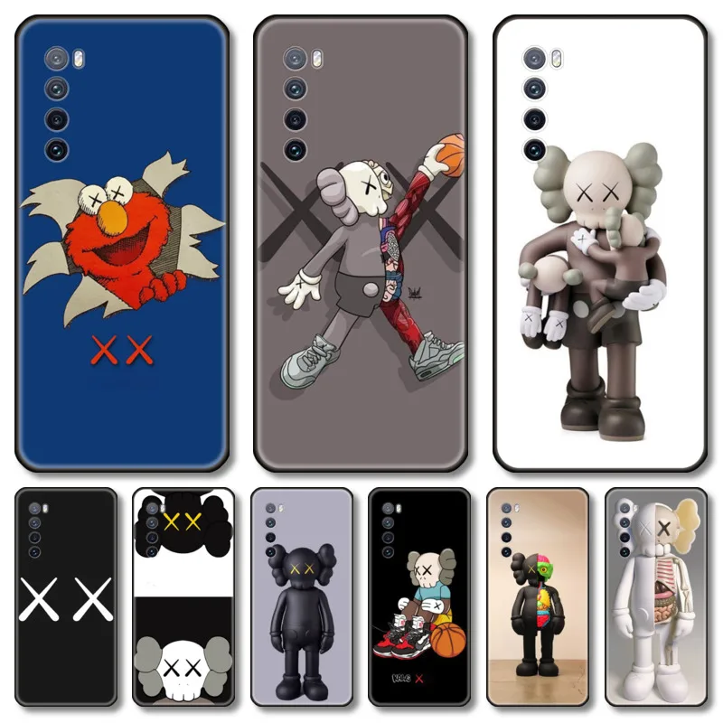 Street artists Phone Case For Huawei Nova 2 3 4 5 6 7 8 SE i E Pro Lite black cell shell | Mobile Cases &amp Covers