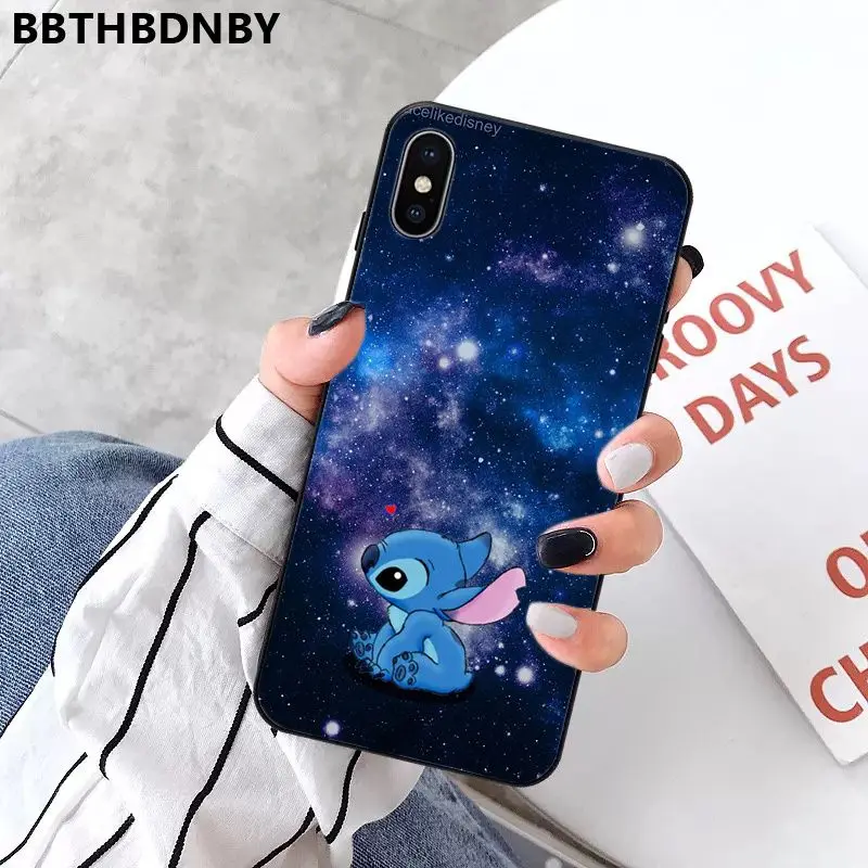 Чехол для телефона милый Стич сделай сам красивый чехол iPhone 11 pro XS MAX 8 7 6 6S Plus X 5 5S SE