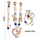 Новая игрушка-погремушка, детская кроватка, коляска, украшение для автомобиля, цепочка для детской соски, Прорезыватель для зубов