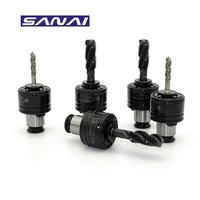 sanai tapping chuck gt12 m3 m4 m5 m6 8 m10 m12 m14 m16 overload protection iso standard drill chuck cnc machine taps collet