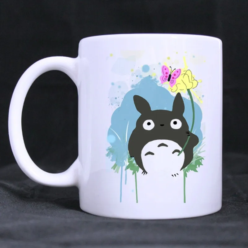 Моя соседка Тоторо кружка фарфор кофе керамическая чайная чашка подарки пивная
