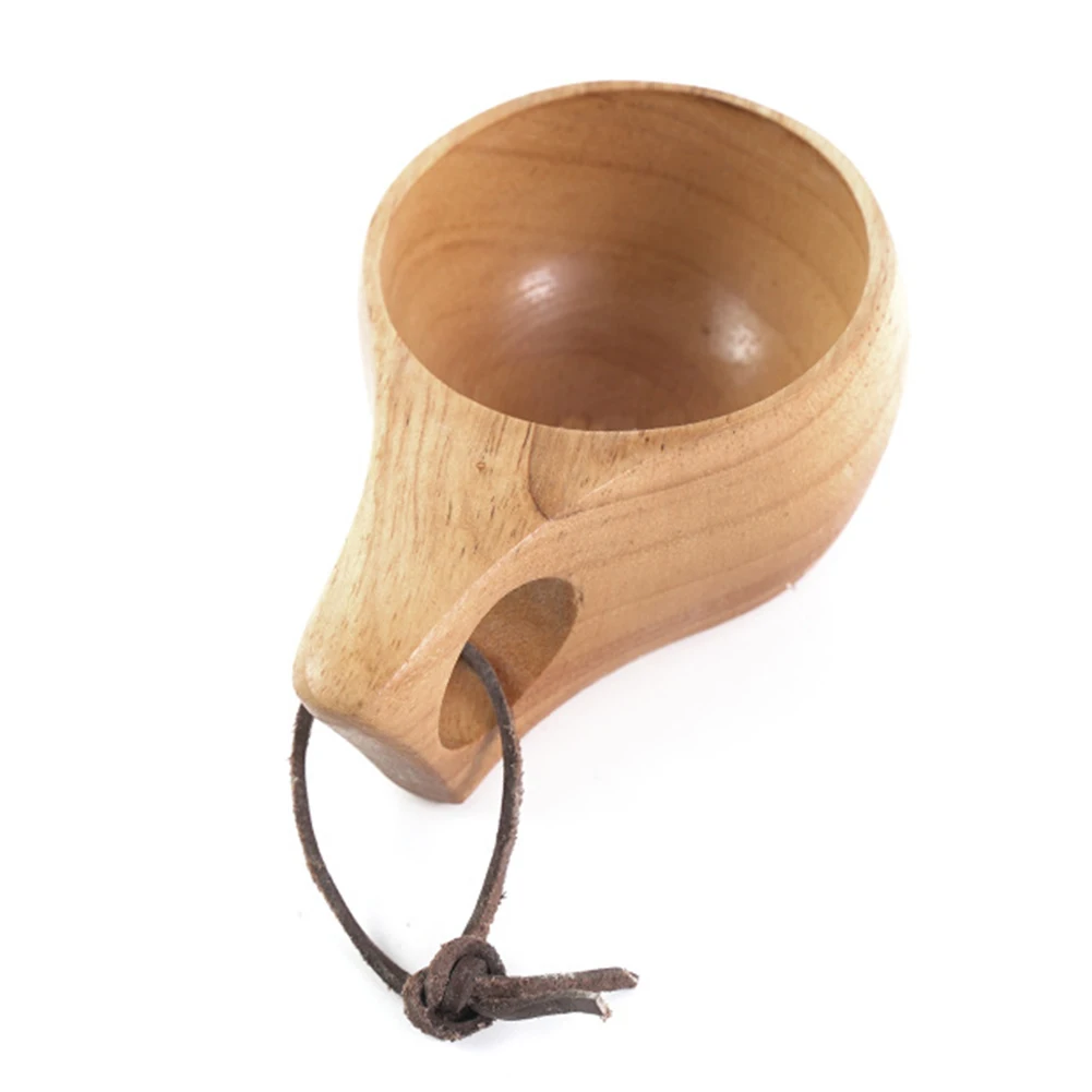 Kitchen Accessories Drinkware Wooden Cup Novelty Mug Home Decor Drinking Reusable Coffee Milk Crafts Water Teacup Gift Handmade |