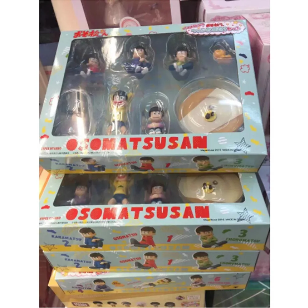 8 шт./компл. 5 см Osomatsu San Mr. Karamatsu Ichimatsu мини-фигурка из ПВХ Коллекционная модель