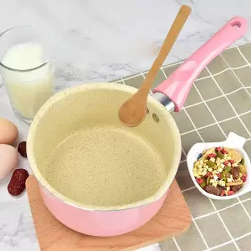 Молоковарка с антипригарным покрытием детская кастрюля для детского питания