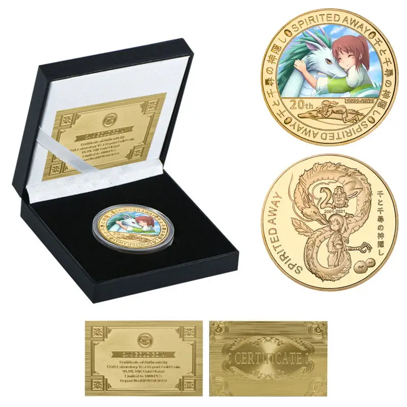 Медаль-бейдж для банкнот с покрытием из мультфильма | Дом и сад