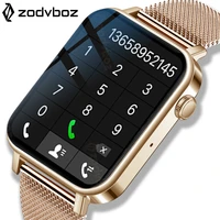 2022 new call smart watch women custom dial sport watches men heart rate blood pressure menstrual period measurement smartwatch