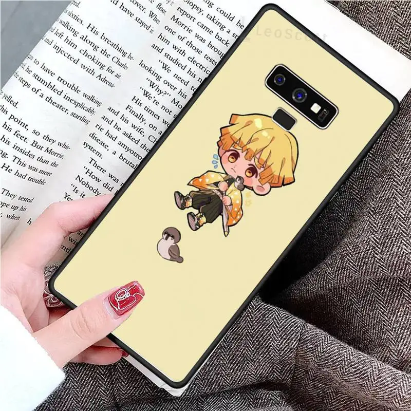 

Demon Slayer Kawaii Anime Phone Case For Samsung Galaxy S8 S9 S10 Plus S10E Note 3 4 5 6 7 8 9 10 Pro Lite cover