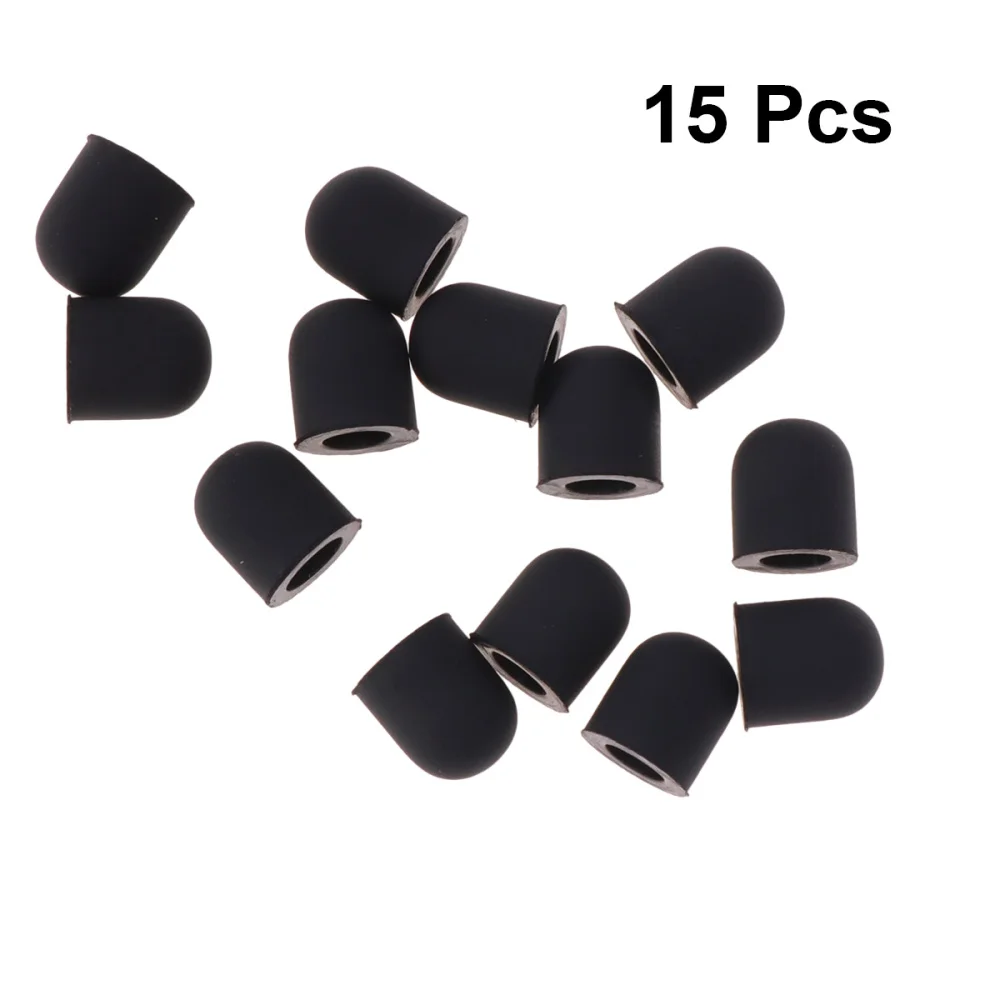 

15pcs Soft Replacement Stylus Tips Replacement Silicone Nib Cover for Touch Pencil Stylus Touchscreen Pen