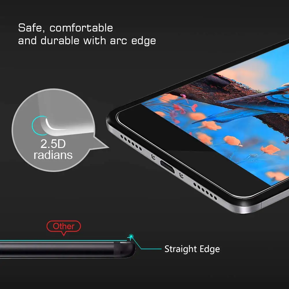 9H 2.5D Закаленное стекло для HuaWei Enjoy 6 6S 6X Защита экрана от царапин защитная пленка