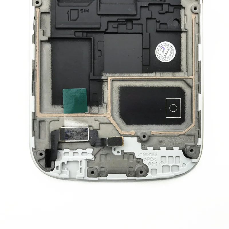Супер AMOLED lcd S для samsung Galaxy S4 Mini I9190 i9192 i9195 ЖК-дисплей сенсорный экран дигитайзер с рамкой Замена стекла