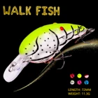 WALK FISH 72 мм11,3 г кренк рыболовные приманки плавающий воблер кренкбейт рыболовные приманки искусственная, жесткая, для рыбалки приманки рыболовные инструменты