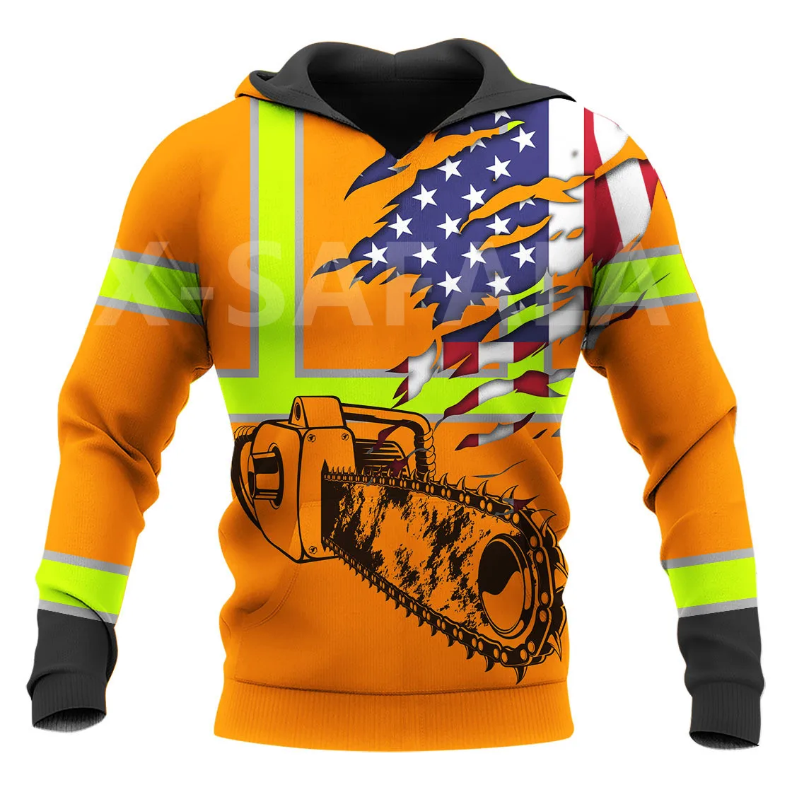 

Arborist Lumberjack Logger Jobs 3D All Printed Hoodie Man Women Harajuku Outwear Zipper Pullover Sweatshirt Casual
