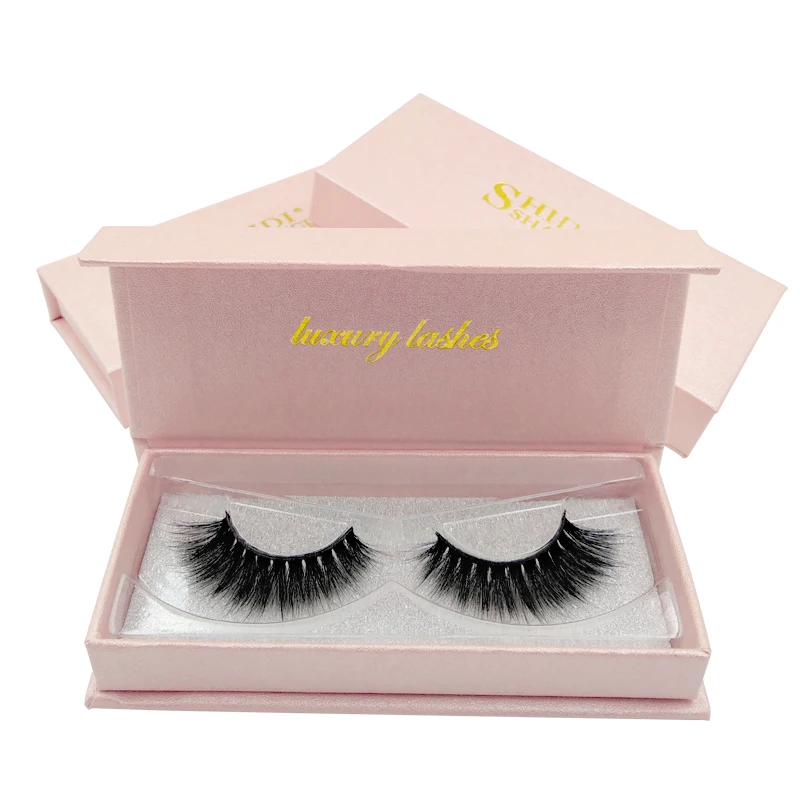 Ресницы из искусственной норки для макияжа натуральные Объемные Накладные