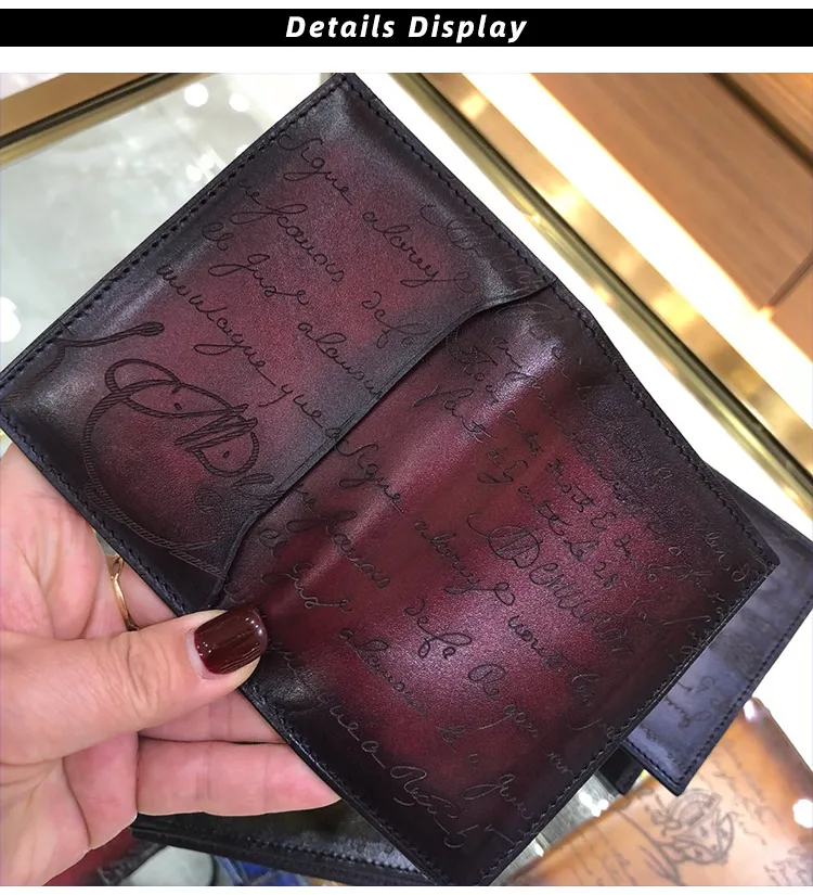 Бумажник для карт, кредитная карта, ручная работа, коровья кожа, мужской и женский маленький кошелек, зажим для карт, модный кошелек