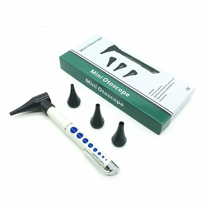 

Medical Otoscope Medical Ear Otoscope Ophthalmoscope Pen Medical Ear Light Ear Magnifier Ear Cleaner Set LED Lamp Health