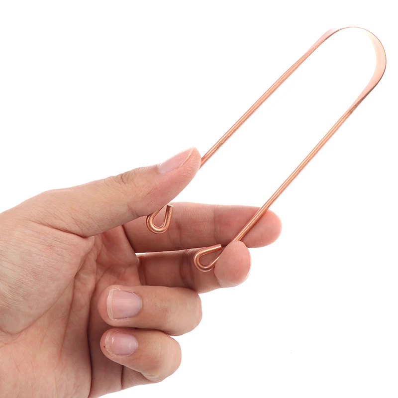 

1pcs Tongue Scraper Cleaner Metal Cleaning Scraper for Men/Women Tongue Toothbrush