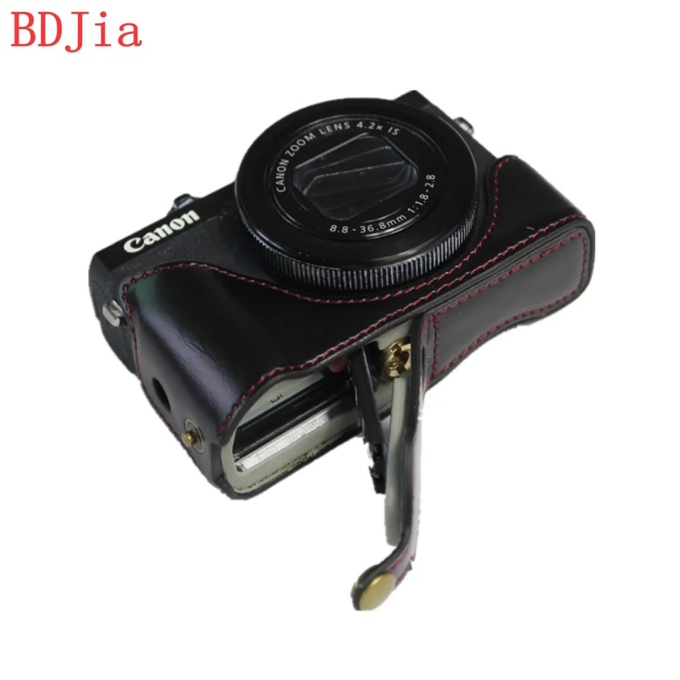 Новейший Модный чехол-сумка для камеры Canon G7XIII G7X3 G7X MarkIII из искусственной кожи с