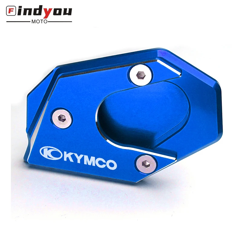 

Motorcycle CNC Kickstand Extension Plate For KYMCO Downtown 200i 300i 350i 300 350 Xciting 250 400 side Stand Enlarge Pad