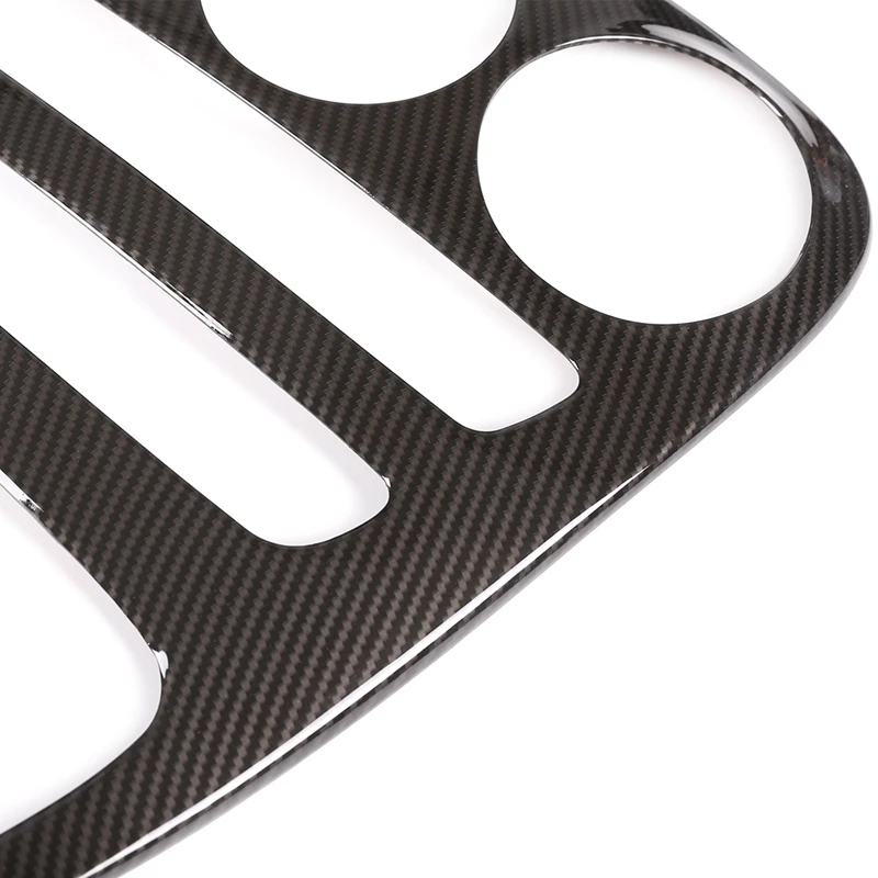 

Carbon Fiber ABS Center Console Gear Shift Panel Cover Trim for Mercedes Benz GLC Class 2019 2020