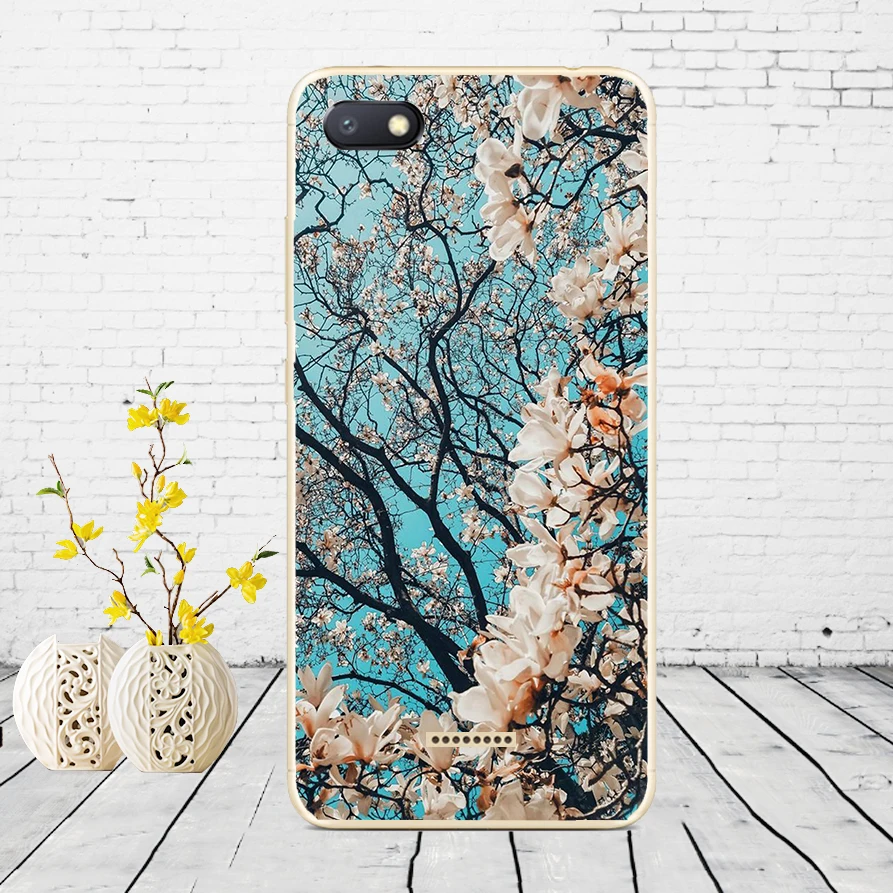I15 Силиконовый чехол для xiaomi redmi 6a защитный чехол Мягкий ТПУ чехол для телефона Чехлы для xiaomi redmi 6A чехол бампер 6a Coque - Цвет: I15