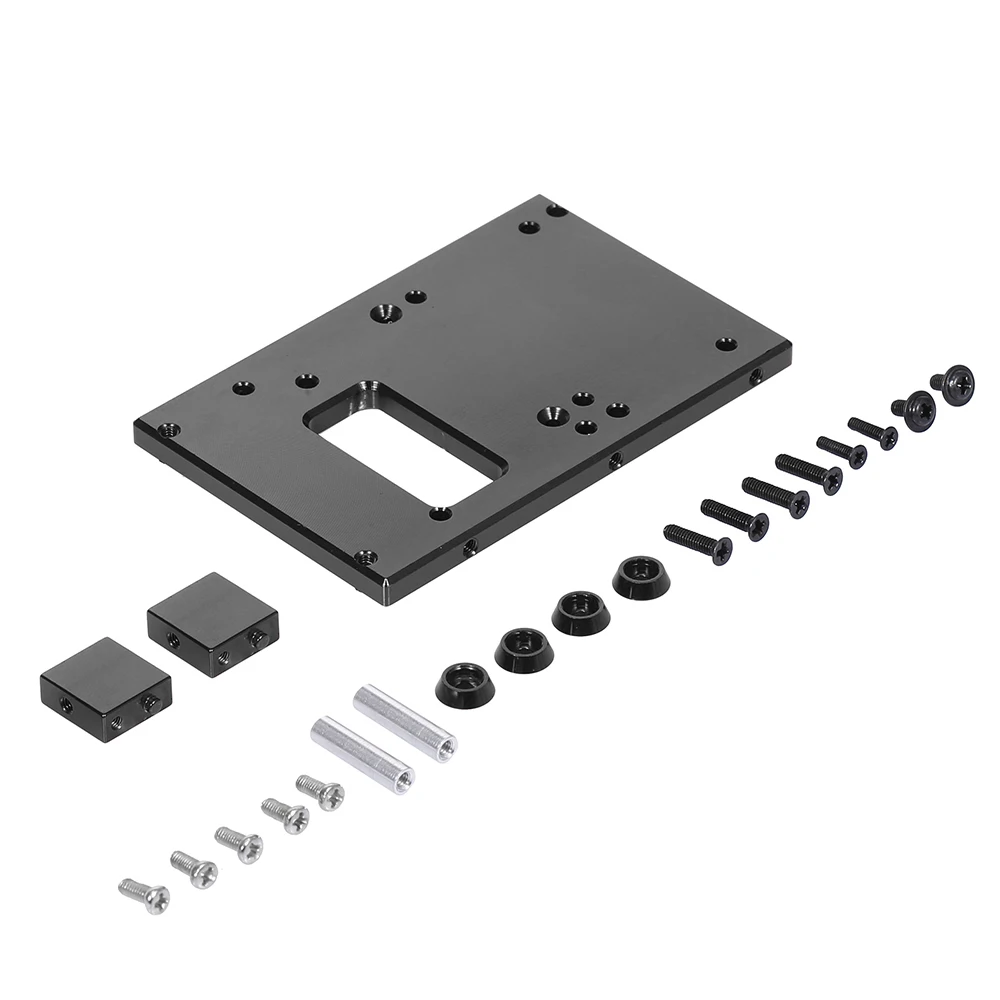 Aluminum Alloy Servo Fixed Mount Bracket Board for D90 MN-90 MN-99 MN-91 FJ-45 RC Car 1/12 Rock Crawler Upgrade Parts | Игрушки и хобби