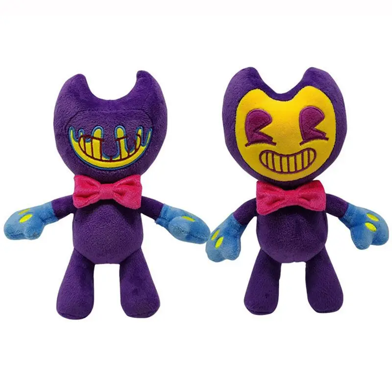 

2 шт./лот красочная гимнастическая кукла, чернильная машина, плюшевые игрушки, мягкая набивка, Хэллоуин, триллер, игра, плюшевая игрушка для д...