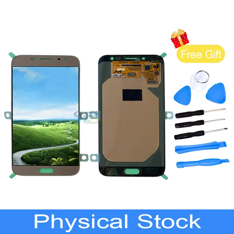 

Оригинальный ЖК-дисплей 5,5 дюйма AMOLED для Samsung Galaxy J7 Pro J7 2017 J730 J730F, дигитайзер в сборе, запасные части