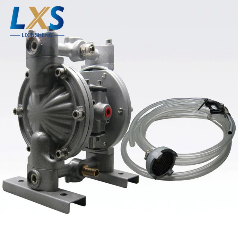 15L/Min PTFE Aluminum Alloy Air Diaphragm Pump Double Way Ink Circulation For Flexo Printing | Pumps