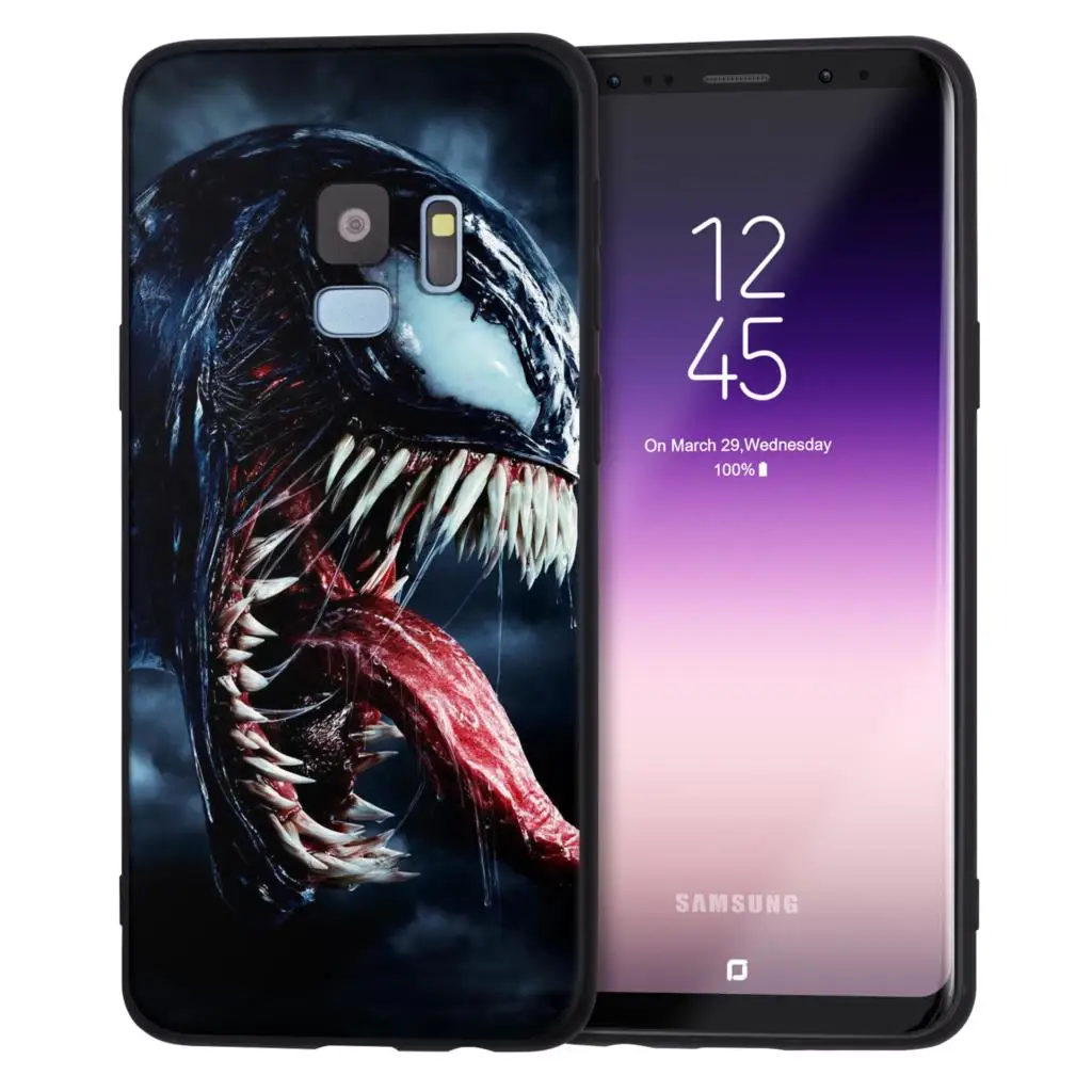 H7043 Venom чехол для Samsung Galaxy J3 J5 J7 ЕС S8 S9 S10 плюс S10E A5 A6 A7 A8 A9 A70 A50 A40 M20 для задней панели мобильного телефона из термопластика чехол - Цвет: H7043