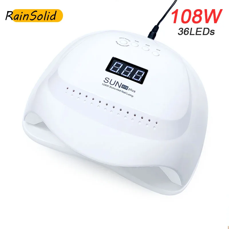 УФ-лампа для сушки гель-лака ногтей 120/45 Вт 36 светодиодный одов | Красота и