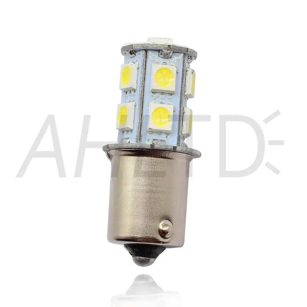 1X BA9S P21W 5050 13Led 1156 BA15S Автомобильные светодиодные поворотные сигнальные огни, тормозные задние лампы, автомобильные парковочные задние лампы заднего хода, DC 12 В