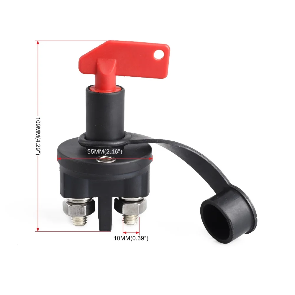 12V 24V красный ключ отрезать Батарея главный выключатель для автомобиля мотоцикла