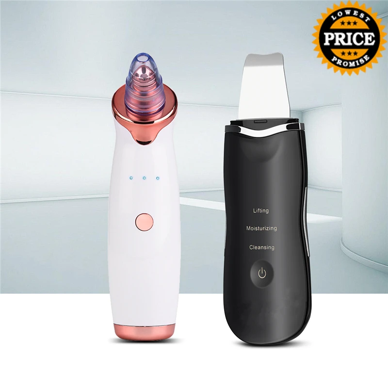 

Ультразвуковой инструмент Ckeyin для удаления черных точек, устройство для очистки пор, алмазной дермабразии лица 4748