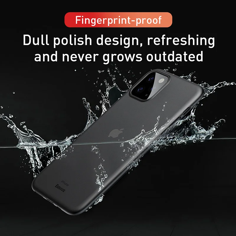 0 26 мм ультра тонкий оригинальный PP чехол для iPhone 11 Pro Max 11Pro 8 7 6 Plus Полный матовый