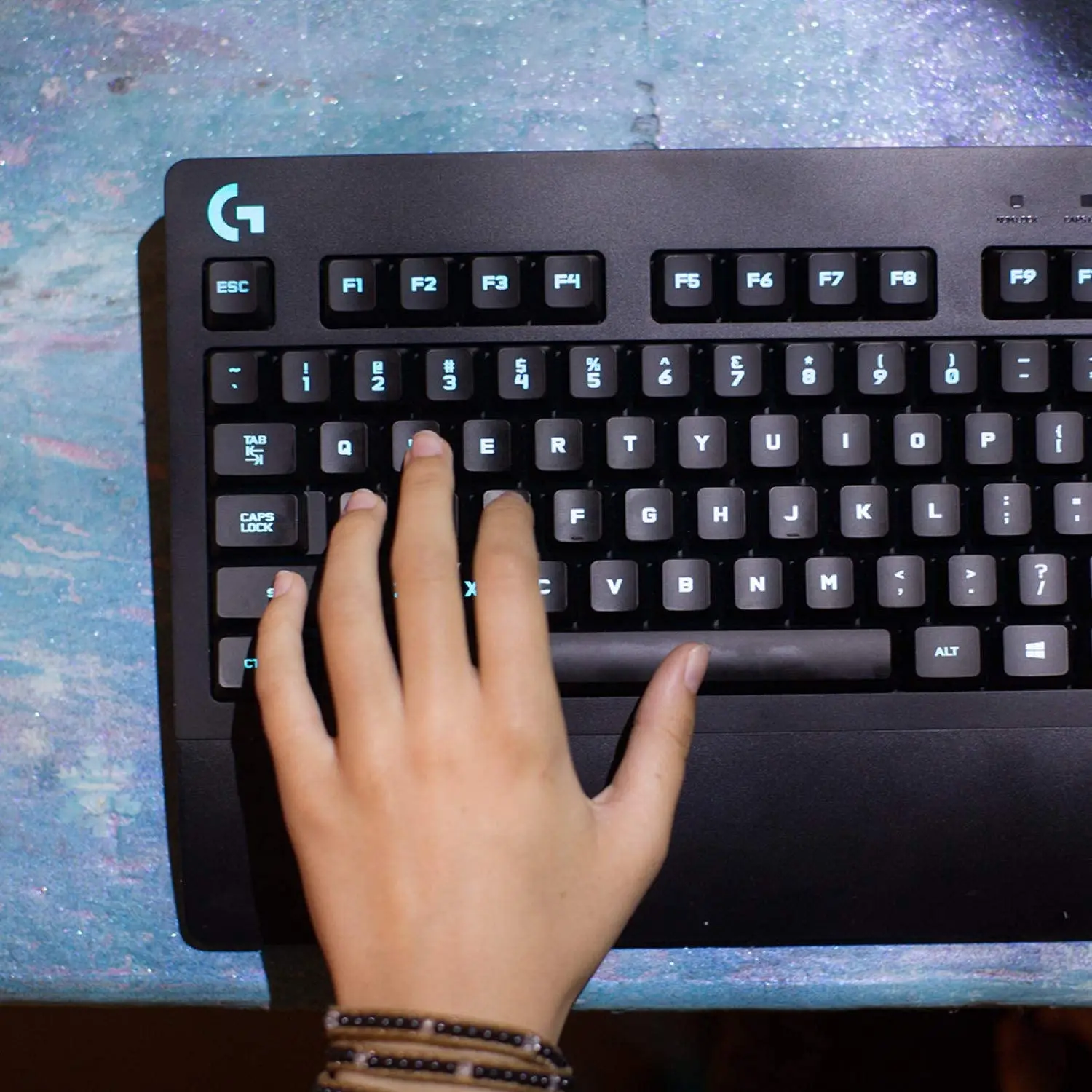 Клавиатура Logitech G213 G102 игровая мышь RGB Проводная клавиатура эффект освещения
