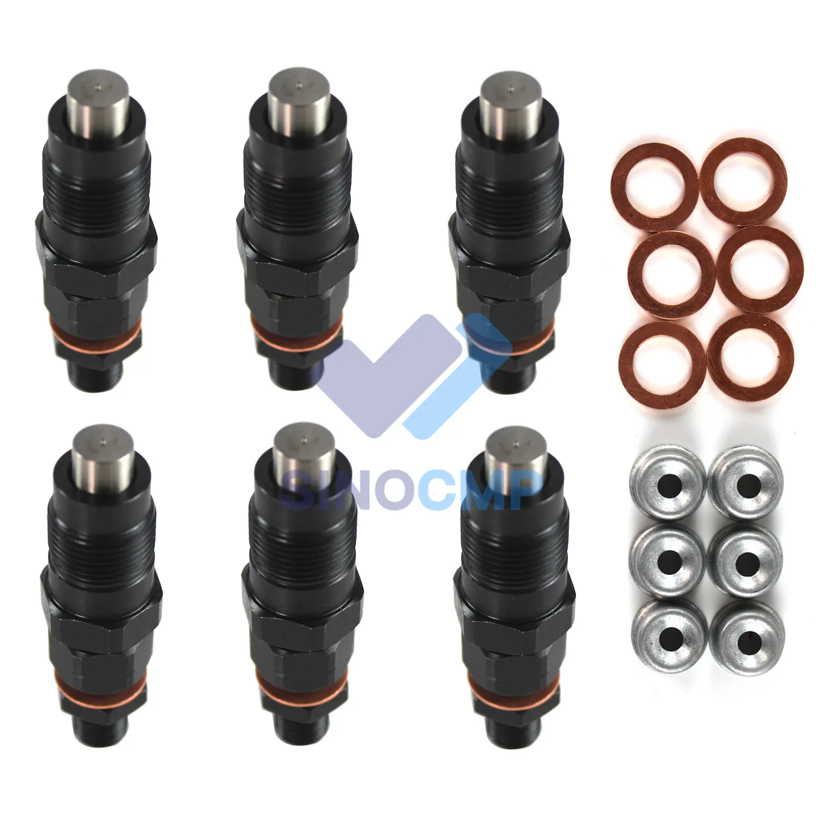 

6X Fuel Injector For Nissan Patrol GU Y61 TD42 TD42T
