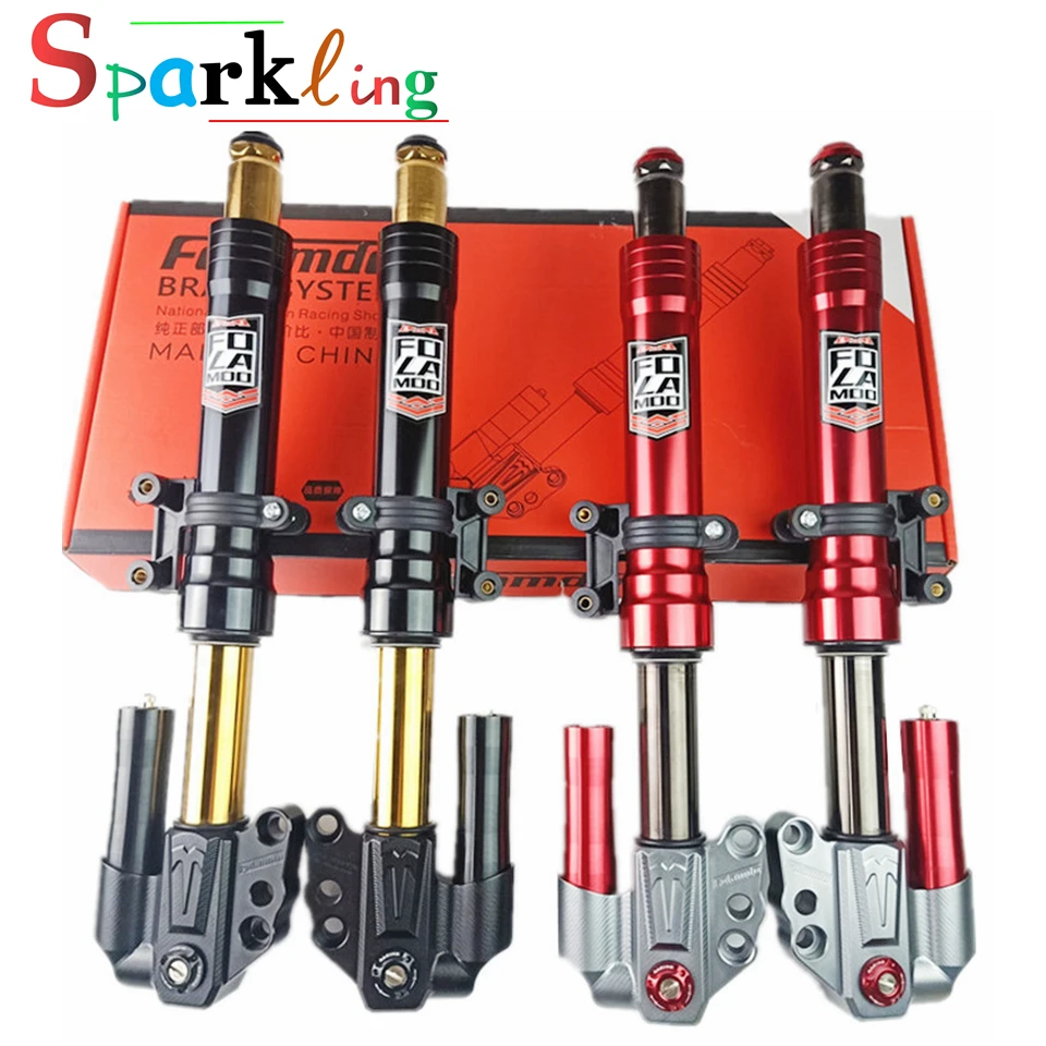 Универсальные амортизаторы передней подвески мотоцикла φ 33 мм регулируемые