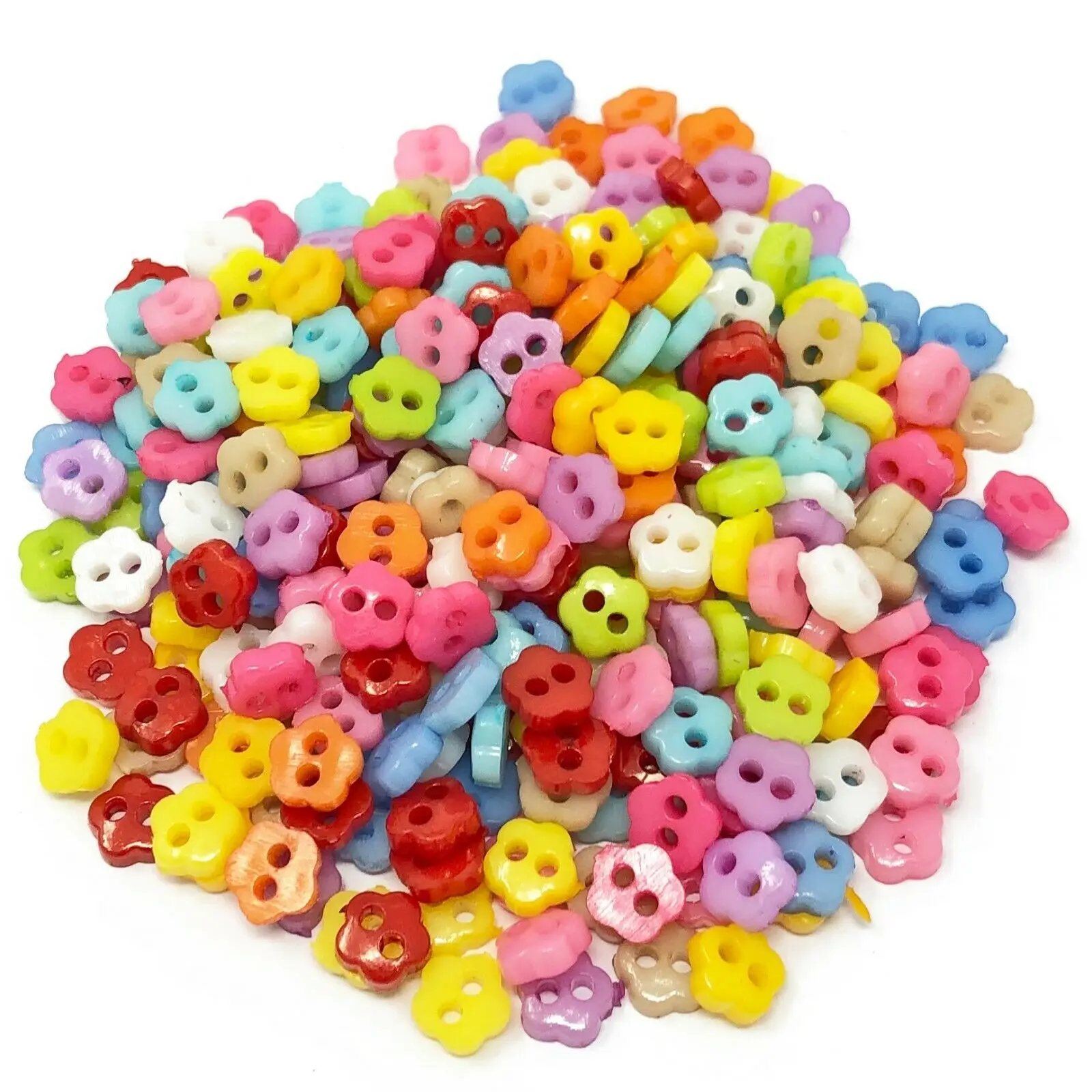 Пуговицы для кукол и мягких игрушек 250 шт. 6 мм|Пуговицы| |